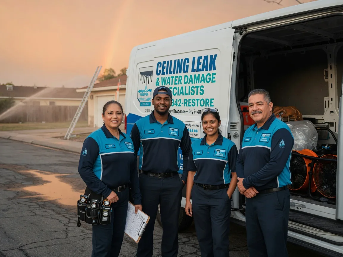 Ceiling Leak Cleanup company in San Jose, CA